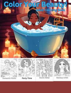 Color Your Beauty Coloring Book